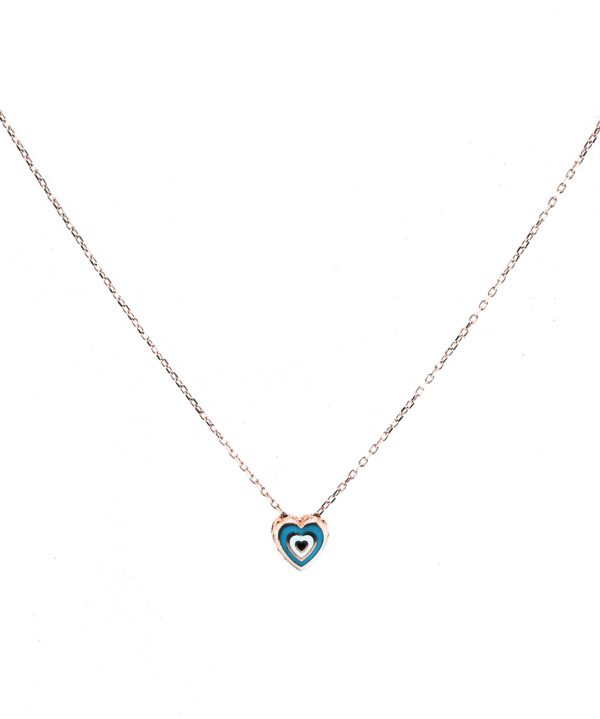 Rose Gold Heart Necklace